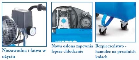 Cechy kompresorów ABAC z linii PRO A39B na cooltools.pl