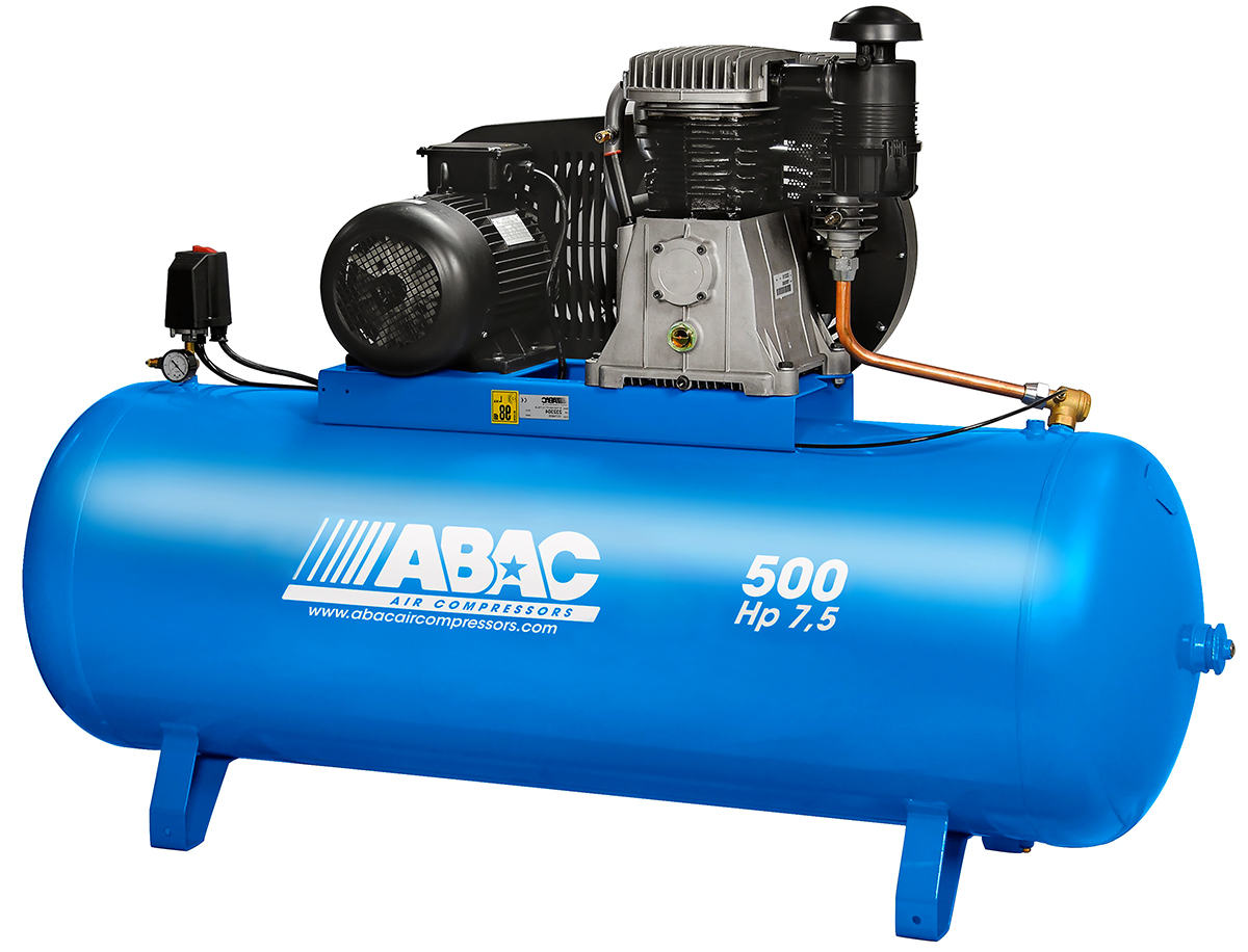 Kompresor tłokowy dwustopniowy ABAC PRO Slow SpeedB7000 500 FT7,5