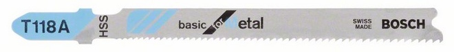 Brzeszczot do metalu T 118 A Bosch na