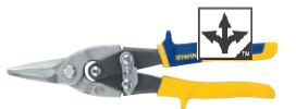 Nożyce do blachy do cięcia prosto i po szerokim łuku Irwin 10504311N