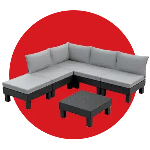 Sofy, fotele i narożniki tarasowe