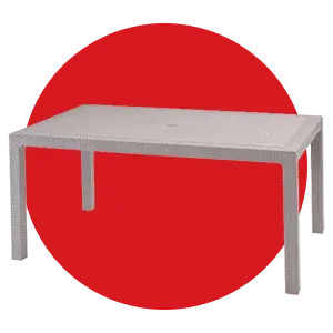 Stoły i krzesła ogrodowe