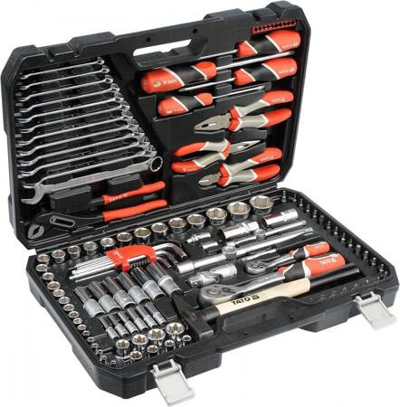 YATO ZESTAW KLUCZY 122 elem. XXL 1/4-1/2" 38901