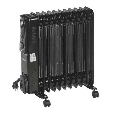 GRZEJNIK OLEJOWY 11-ŻEBEREK 2500W CZARNY