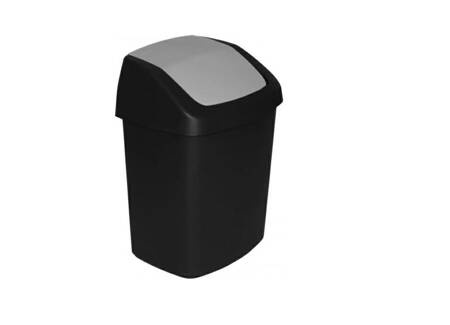 CURVER KOSZ NA ŚMIECI 25L /CZARNY/ SREBRNY