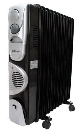 GRZEJNIK OLEJOWY 11-ŻEB.TURO+TIMER CZARN