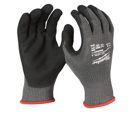 MILWAUKEE RĘKAWICE ODPORNE NA PRZECIĘCIA - POZ. 5 - ROZM XL/10