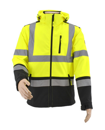 AWTOOLS KURTKA SOFTSHELL T3/ ODBLASKOWA/ XXXL
