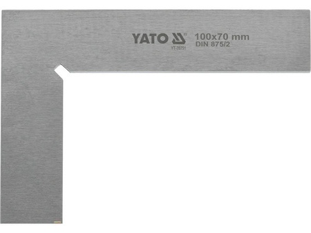 YATO KĄTOWNIK ŚLUSARSKI 100x70mm KL II