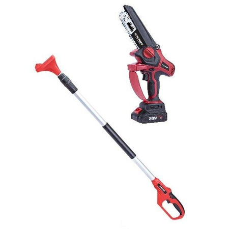 Bezprzewodowa piła ręczna Li-ion 20V z przedłużonym uchwytem CHSS20LiBP - WORCRAFT