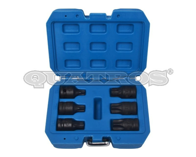 Quatros Zestaw kluczy udarowych 1/2" TORX T55-T100 QS50067
