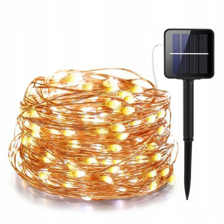 VOLTENO LAMPKA SOLARNA DRUCIK 100 LED /GIRLANDA