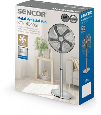 Wentylator podłogowy regulowany Sencor SFN 4040SL