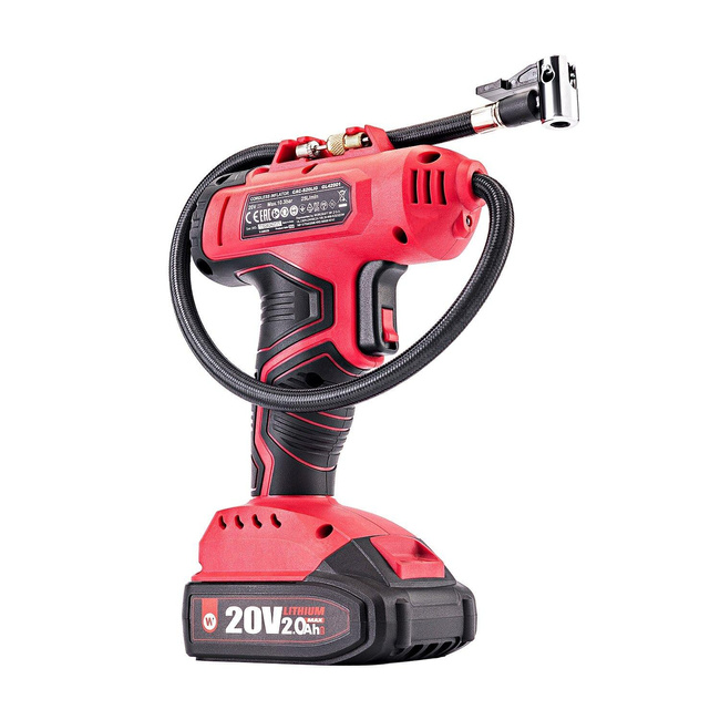 Akumulatorowa pompa powietrza / sprężarka Li-ion 20V CACS20LiG - WORCRAFT