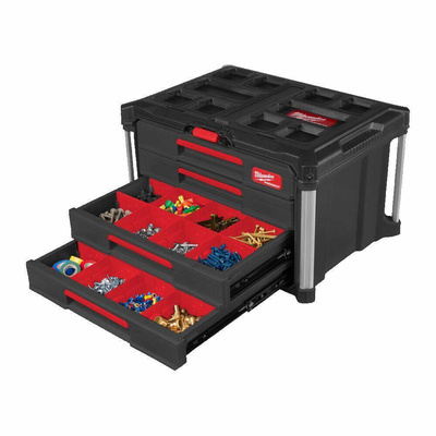 MILWAUKEE PACKOUT SKRZYNIA Z 4 SZUFLADAMI
