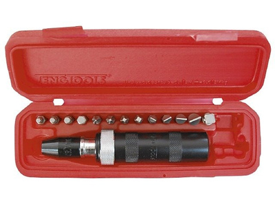 Wkrętak udarowy z bitami 15 ele. TENGTOOLS 72660103