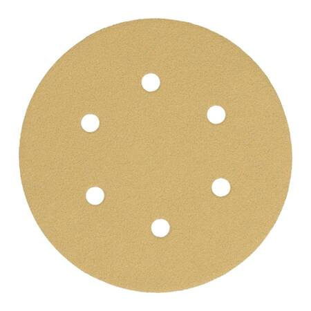 MILWAUKEE KRĄŻEK ŚCIERNY PREMIUM HP 150/6 OTWORÓW P60 /10 szt.