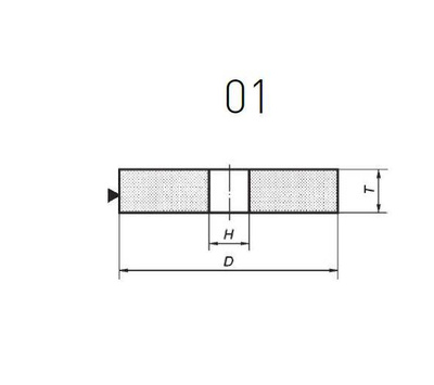 NORTON ŚCIERNICA-01 200mm x 32mm x 32mm 8L10A4699K8VS3