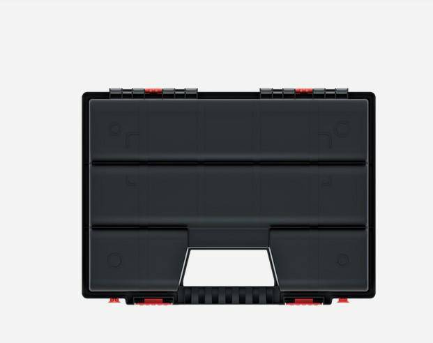 KISTENBERG  ORGANIZER NARZĘDZIOWY NOR 16 CZERWONY  DUO, 130x290x390mm