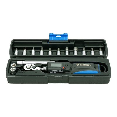 Klucz dynamometryczny 1/4" 6-30Nm z zestawem bitów Ellient Tools CTL00278