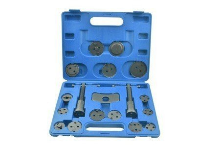 Komplet (praska i adaptery) do tłoczków hamulcowych 18 szt.  QUATROS QS70060