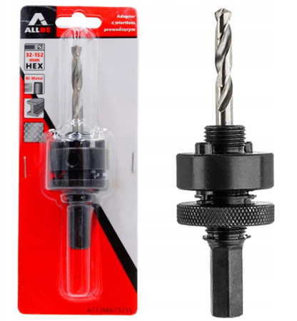 ADAPTER DO OTWORNIC Z PILOTEM 32-152mm HEX