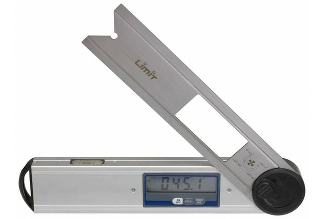 Kątomierz cyfrowy 250 x 250 mm Limit 166580100