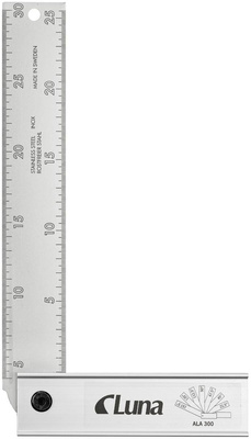 Kątownik nastawny aluminiowy Luna ALA300 281080101