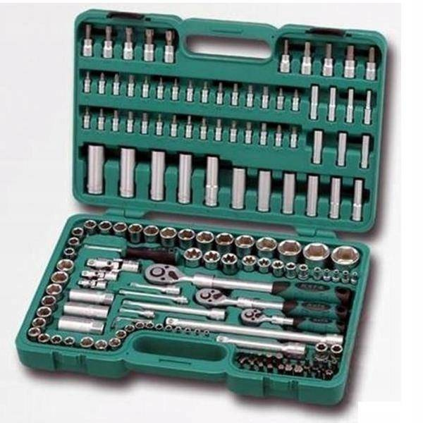 HONITON ZESTAW KLUCZY 155 ELEMENTÓW 1/4"-3/8"-1/2"   H4351