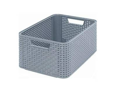 CURVER KOSZYK M 18L  /JASNY SZARY