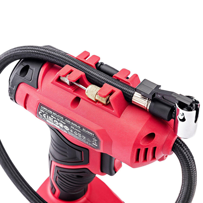 Akumulatorowa pompa powietrza / sprężarka Li-ion 20V CACS20LiG - WORCRAFT