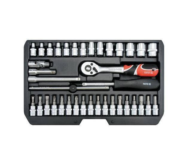 YATO ZESTAW KLUCZY  1/4" 38 elem.  XS  14471