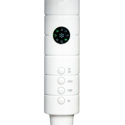 VOLTENO WENTYLATOR PODŁOGOWY BIAŁY+ WYŚWIETLACZ 40cm