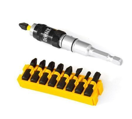 ZESTAW KOŃCÓWEK  10elem. IMPACT TORISON, UCHWYT PRZEGUBOWY