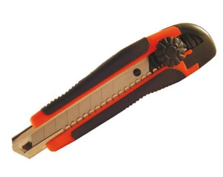 NOŻYK DO TAPET 18mm  SKRĘCANY PROFI