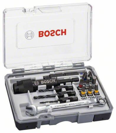 BOSCH ZESTAW WIERTEŁ+KOŃCÓWKI 20szt.