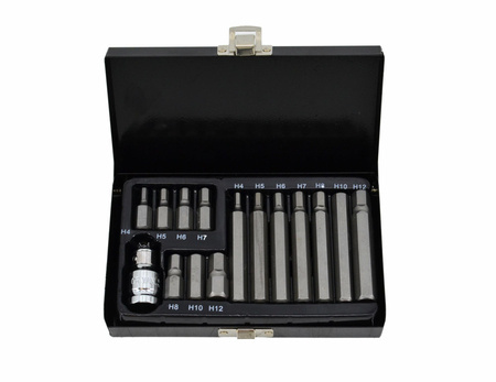 AWTOOLS KOŃCÓWKI IMBUSOWE HEX 15elem. BL