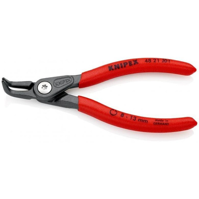 Szczypce do pierścieni zewnętrznych, wewnętrzne, wygięte 130mm (Ø8-13mm) KNIPEX 4821J01