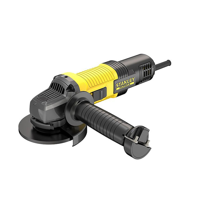 Zestaw elektronarzędzi Stanley FatMax: szlifierka kątowa 850W 125 mm + wyrzynarka 710W + opalarka elektryczna 2000W  + młotowiertarka SDS-Plus 750W