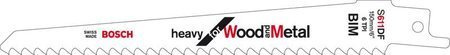 BOSCH BRZESZCZOT DO PIŁY SZABLASTEJ S611DF 150mm METAL 1szt