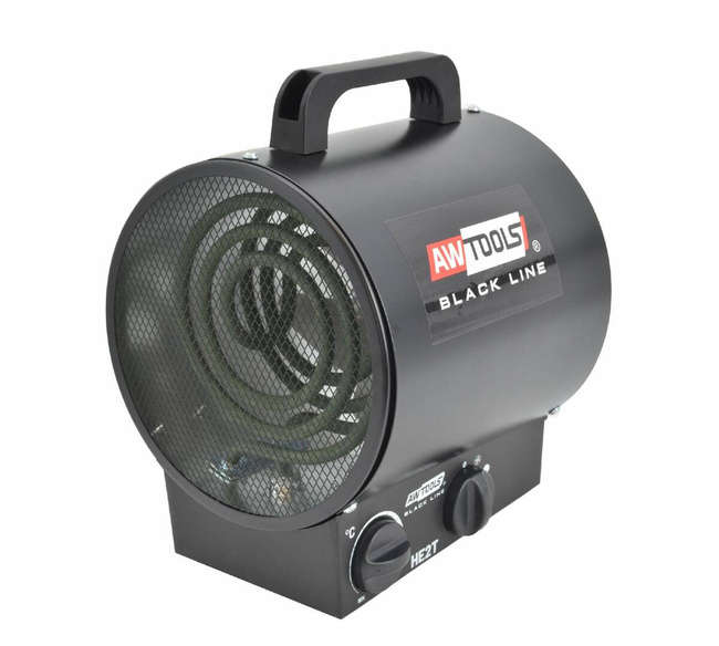 AW NAGRZEWNICA ELEKTRYCZNA TUBA  2KW HE2T /BLACK LINE