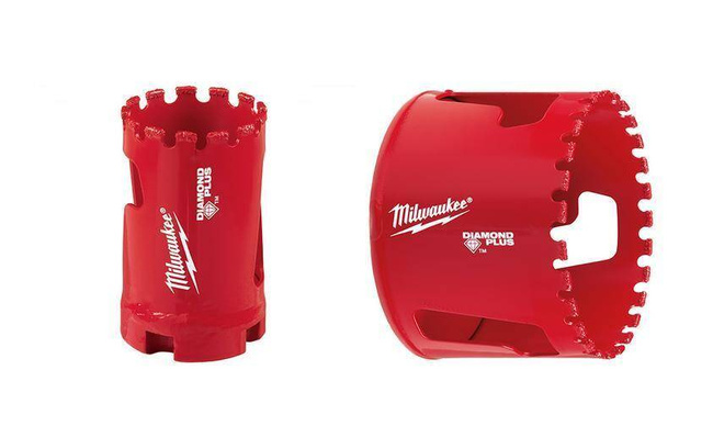 MILWAUKEE KORONA Z NASYPEM DIAMENTOWYM LUTOWANYM  35mm  GRES/KAMIEŃ, MOKRO/SUCHO