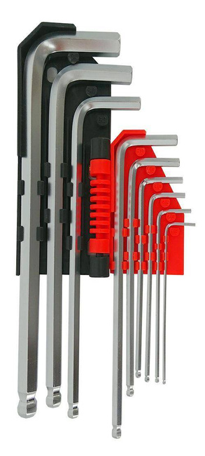 AWTOOLS KLUCZE IMBUSOWE 9szt/KULA  1,5-10