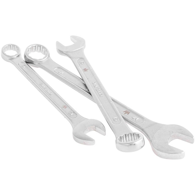 Zestaw kluczy płasko oczkowych 6-17 mm 6 szt. Corona / Richmann C7340