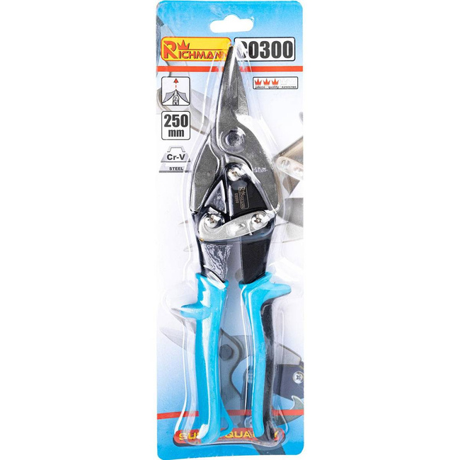 NOŻYCE DO CIĘCIA BLACHY PROSTE Richmann C0300