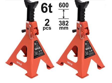 YATO PODSTAWKI 2szt. 6 TON