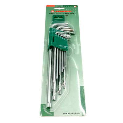 JONNESWAY KLUCZ TORX TYP "L" KOMPLET 10cz. BARDZO DŁUGIE  H12S110S