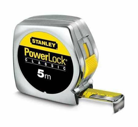 STANLEY MIARA ZWIJANA  3mx12,7mm POWERLOCK CHROM LUZ