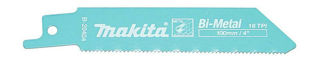 MAKITA BRZESZCZOT DO PIŁ SZABLASTYCH BIM 100x0,9mm /5szt. METAL (1,5-4,0mm)