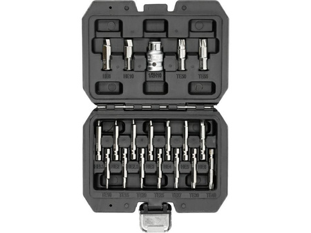 YATO ZESTAW BITÓW DO OBROBIONYCH ŚRUB 19el.